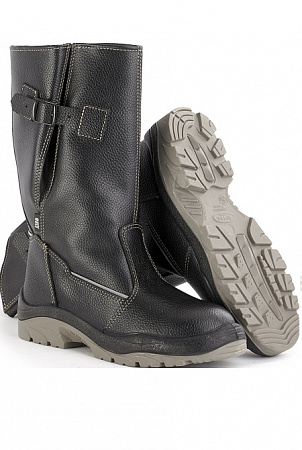 Сапоги утепленные "Дэлф" ПУ-ТПУ с КП (шерс. мех) САП 249