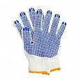 Перчатки трикотажные с ПВХ 10 класс 6-нитей