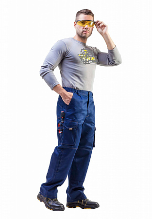 Брюки "Рольф" т.синие БРК 045