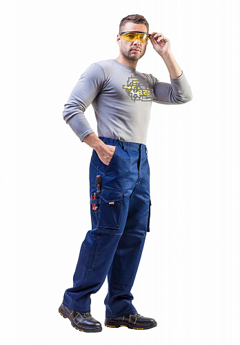 Брюки &amp;quot;Рольф&amp;quot; т.синие БРК 045