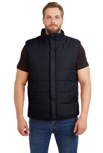 Жилет утепленный &amp;quot;Рапид&amp;quot; черный ЖЛТ 908