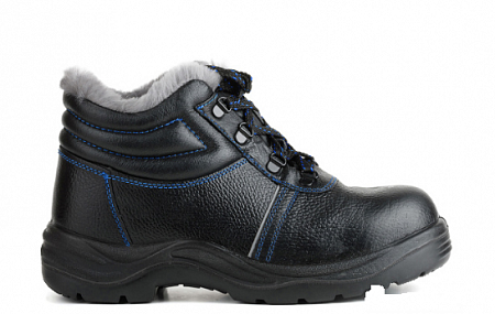Ботинки ВИКИНГ-НИТРО-112РНМ (нат.мех) ПУ/Нитрил с КП чёрный