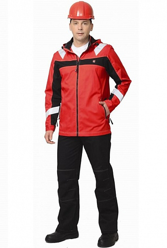 Костюм &amp;quot;Сидней&amp;quot; с брюками красный КСМ 241