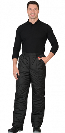 Костюм утепленный "Европа" с брюками красный/черный КСМ 716