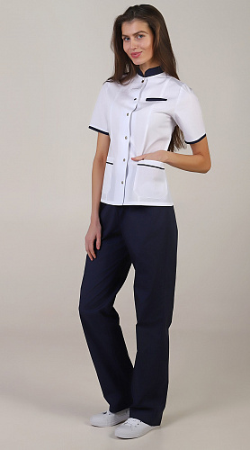 Костюм медицинский женский &amp;quot;Каролина&amp;quot; КСМ 1648 распродажа