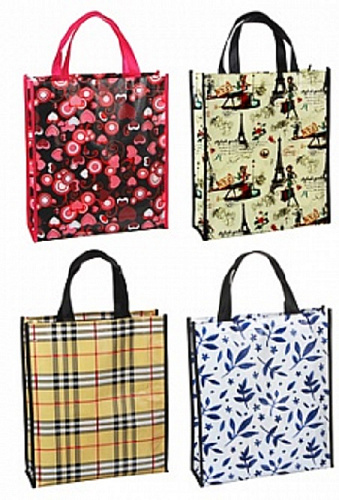 Сумка хозяйственная, полипропилен, нетканый материал, 30х35х10см