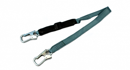 Строп BG 2аА, лента, 2 карабина, амортизатор