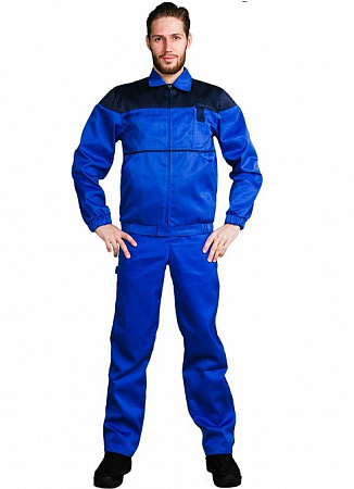 Костюм "Нефарио" с п/к голубой/т.синий  КСМ 314