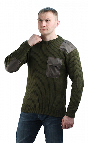 Джемпер форменный хаки
