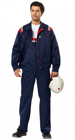 Костюм "Форд" с п/к т.синий/красный КСМ 331