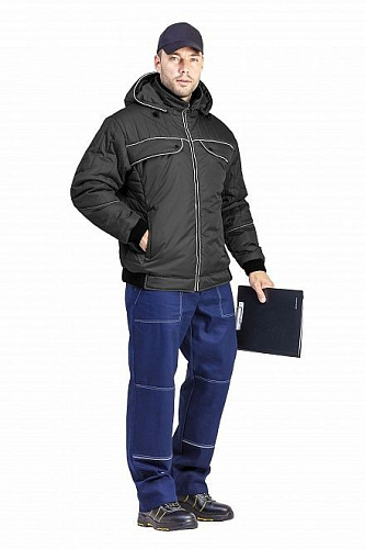 Куртка демисезонная &amp;quot;Тахо&amp;quot; черный КРТ 615