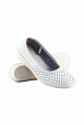 Туфли женские "Блонд" кожаные цвет белый