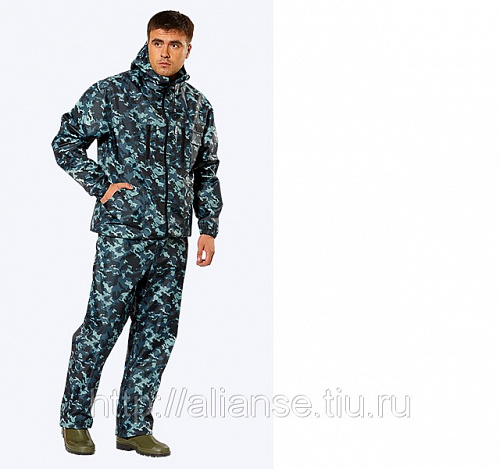 Костюм влагозащитный КМФ серый КО 321