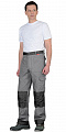 Брюки &amp;quot;Вест&amp;quot; серый/т.серый БРК 050