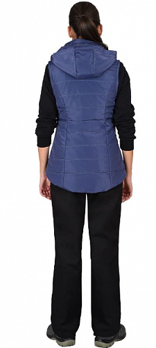 Жилет женский &amp;quot;Ультра&amp;quot; с капюшоном  ЖЛТ 928