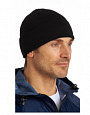 Шапка на флисе трикотажная черная класс 12