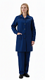 Халат рабочий женский "Валент" т.синий ХЛТ 462