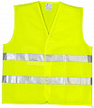 Жилет сигнальный лимонный 2 СОП 100 г/м2 ЖЛТ 2203