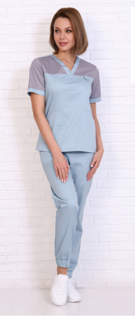 Костюм хирургический женский ТЭЯ СТРЕЙЧ КСМ 1677