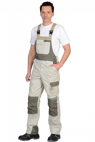 Полукомбинезон &amp;quot;Каспий&amp;quot; молочный ПКМ 018