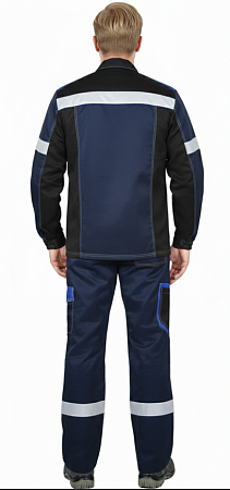 Костюм "Старк" с брюками т.синий КСМ 242