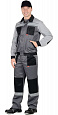 Костюм "Лигор" с брюками серый КСМ 213