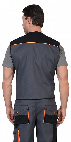 Жилет &amp;quot;Манхеттен&amp;quot; т. серый ЖЛТ 152