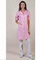 Халат медицинский женский &amp;quot;Алиса&amp;quot; розовый ХЛТ1539а распродажа
