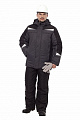 Куртка утепленная &amp;quot;Дэлф&amp;quot; т.серый/черный КРТ 623
