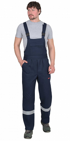 Костюм "Антистат" с п/к т.синий КСМ 386