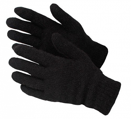 Перчатки ЗИМА полушерстяные двойные  (уп. 10/100)