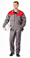 Костюм &amp;quot;Нефарио&amp;quot; с п/к серый/красный КСМ 339