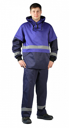 Костюм противоэнцефалитный Т.СИНИЙ/ВАСИЛЕК куртка/брюки