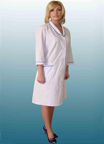 Халат медицинский женский &amp;quot;Лика&amp;quot; ХЛТ 1513