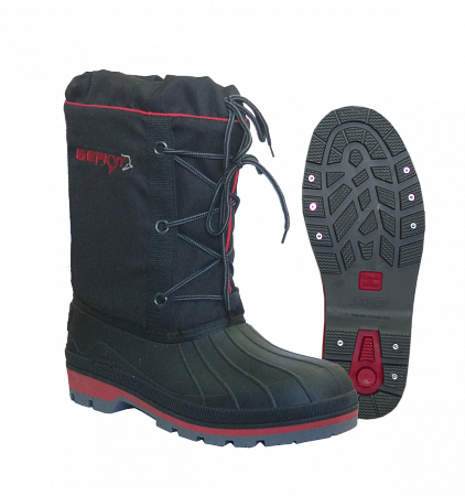 Бахилы "Беркут" ТЭП на шнурках с вкл. чулком черные БАХ 169