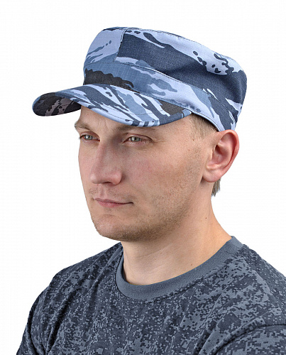 Кепи охранника КМФ серый вихрь