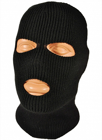 Маска чёрная трикотажная класс 7-10 ПДШ 2023