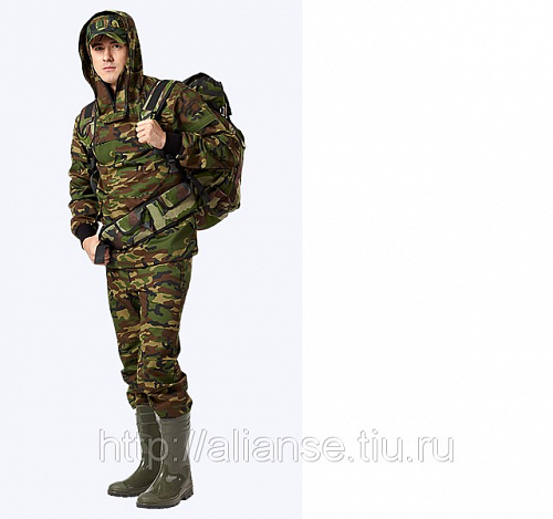 Костюм противоэнцефалитный с сеткой КМФ КО 305