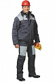 Костюм утепленный &amp;quot;Фаворит&amp;quot; с п/к серый КСМ 813