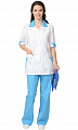 Костюм медицинский женский &amp;quot;Марго&amp;quot; КСМ 1650