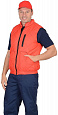 Жилет утепленный "Европа" (флис) красный ЖЛТ 915