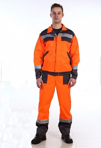 Костюм сигнальный &amp;quot;Дорожник&amp;quot; КСМ 948