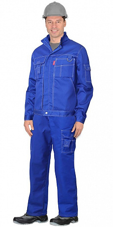 Костюм "Плутон" с брюками василек КСМ 208 (распродажа)