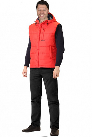 Жилет утепленный "Зодиак" красный ЖЛТ 923