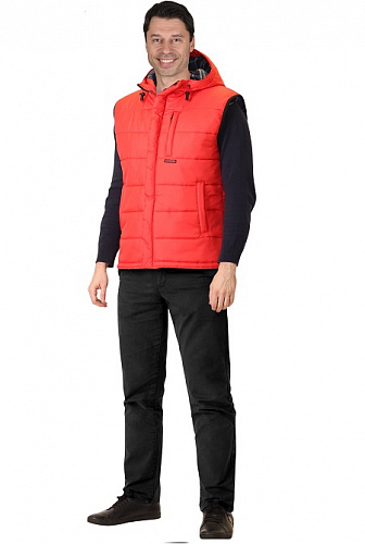 Жилет утепленный &amp;quot;Зодиак&amp;quot; красный ЖЛТ 923